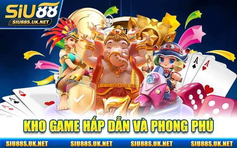 Kho game đa dạng đỉnh cao, 2.900+ trò chơi HOT